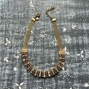 J. Crew Necklace Bronze